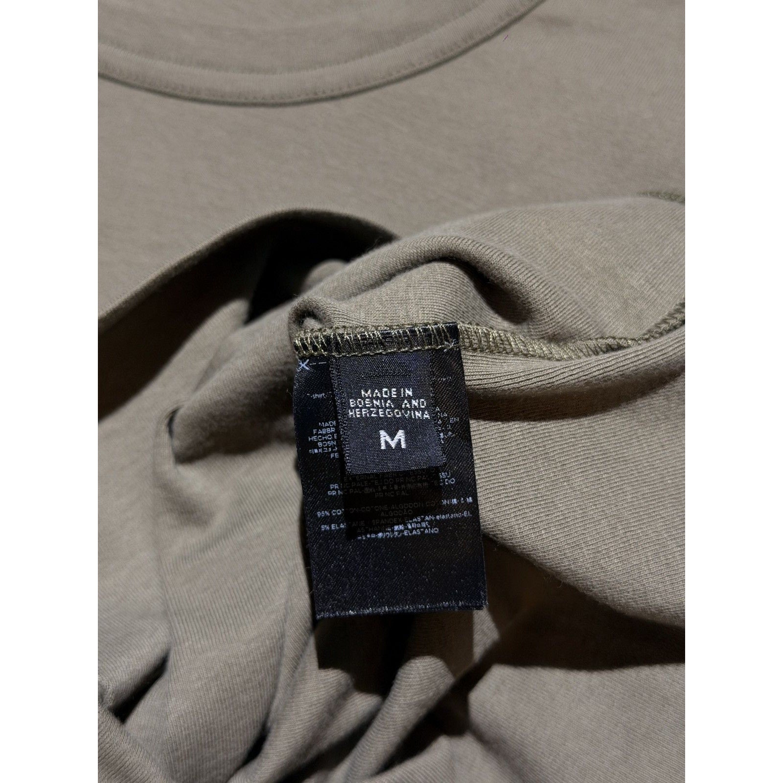 Essential logo stretch tee