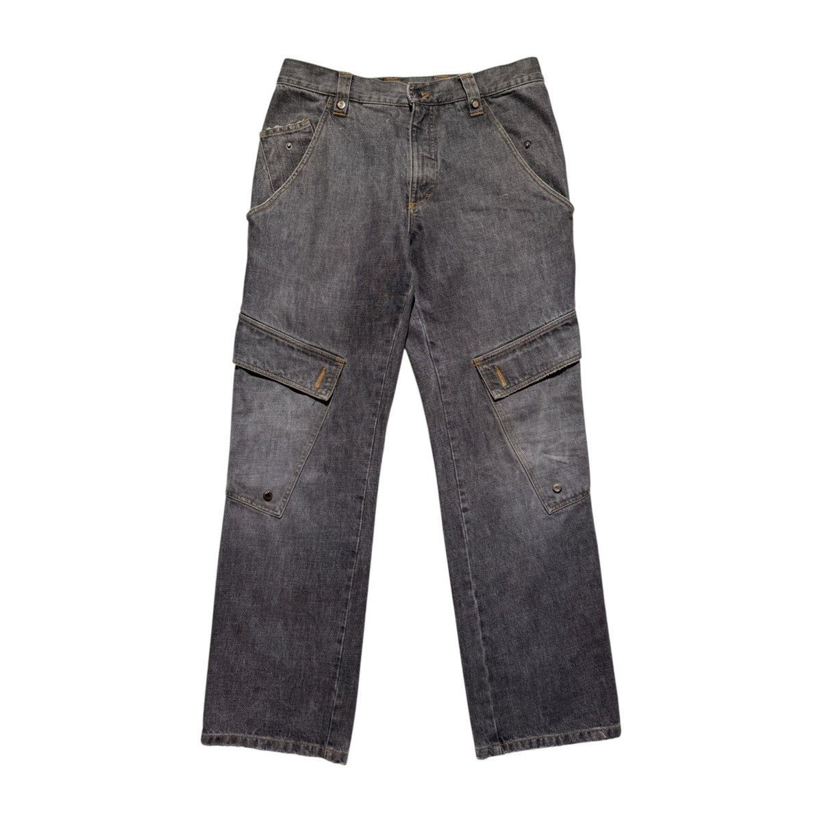 Denim cargo pant