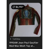 FW1995 runway cyber dot two piece set