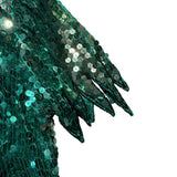 1980s sequin avant garde gown