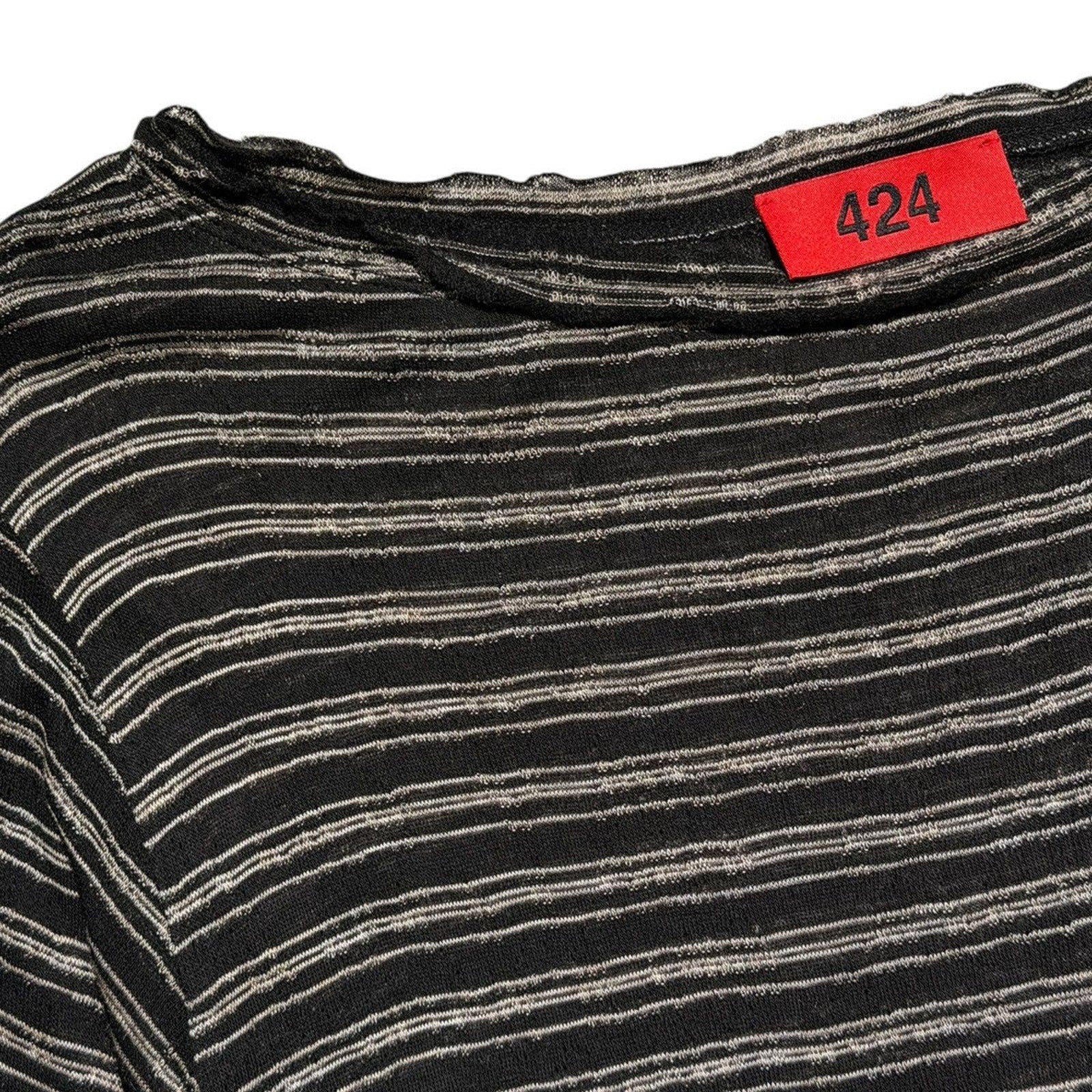 Thin Gauze striped longsleeve
