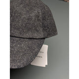 Leather printed hat