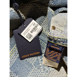 Damier denim 3D chic jacket