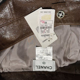 1999 Wide leg glitter leather pant