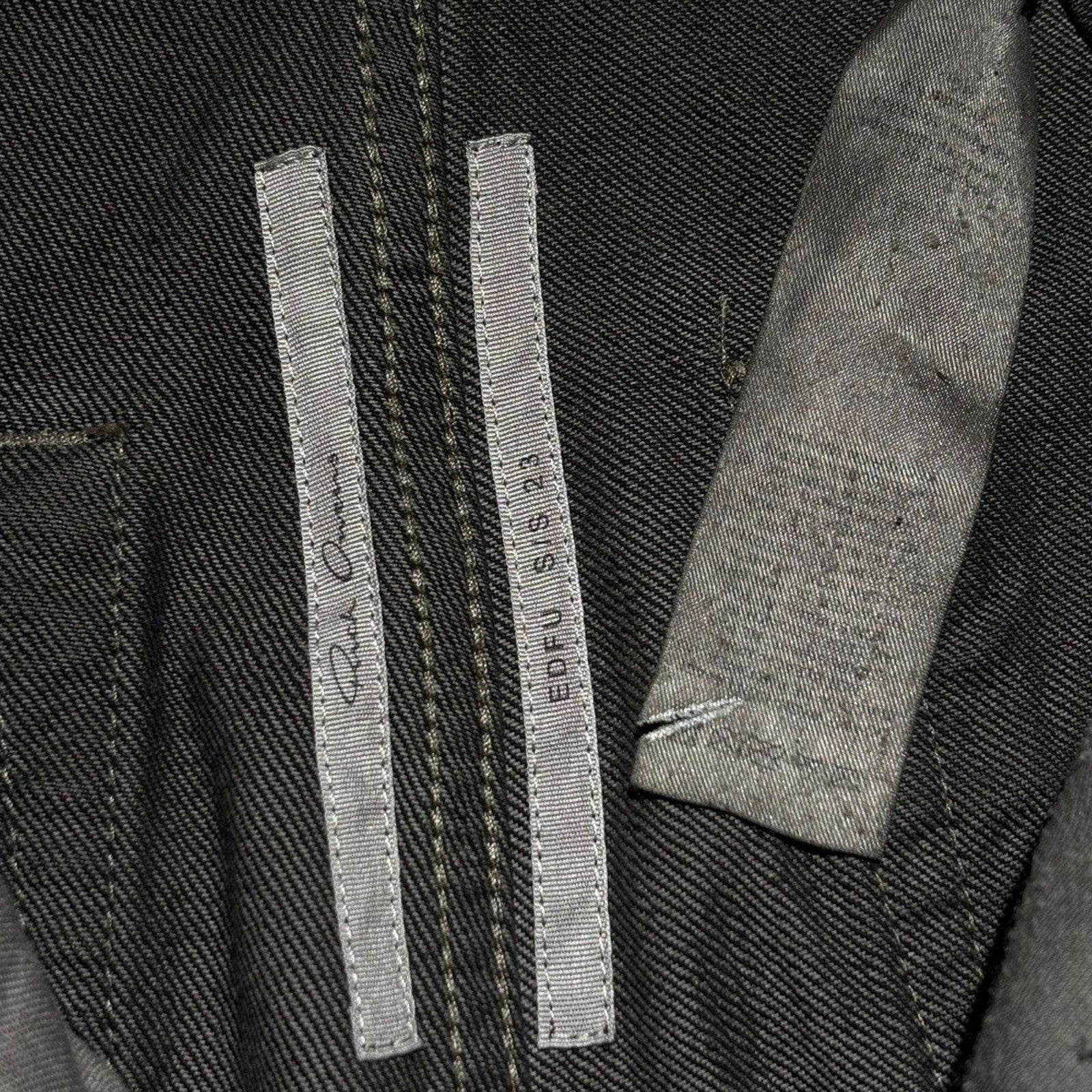 SS23 Sample paneled flare denim