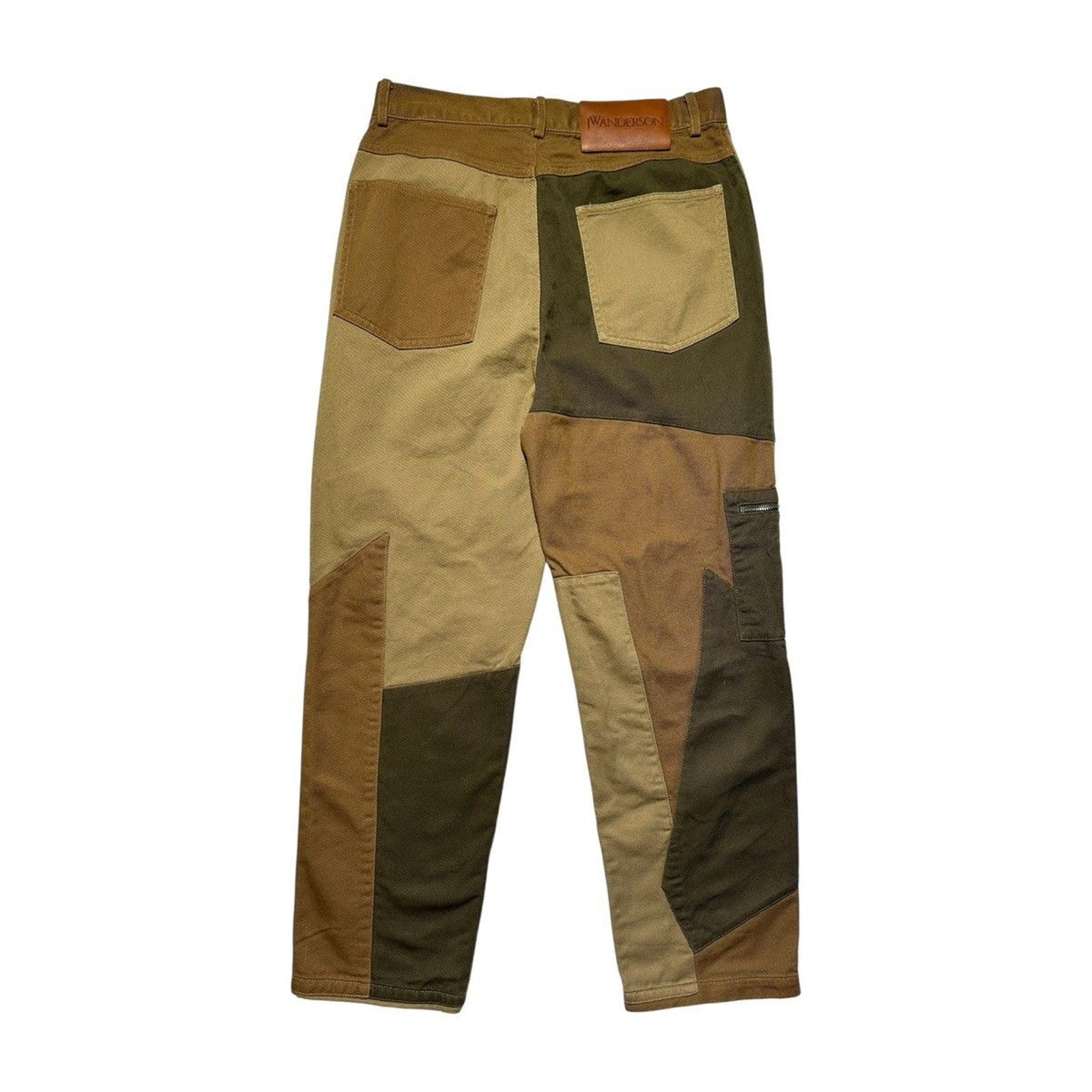 Patchwork two tone cargo