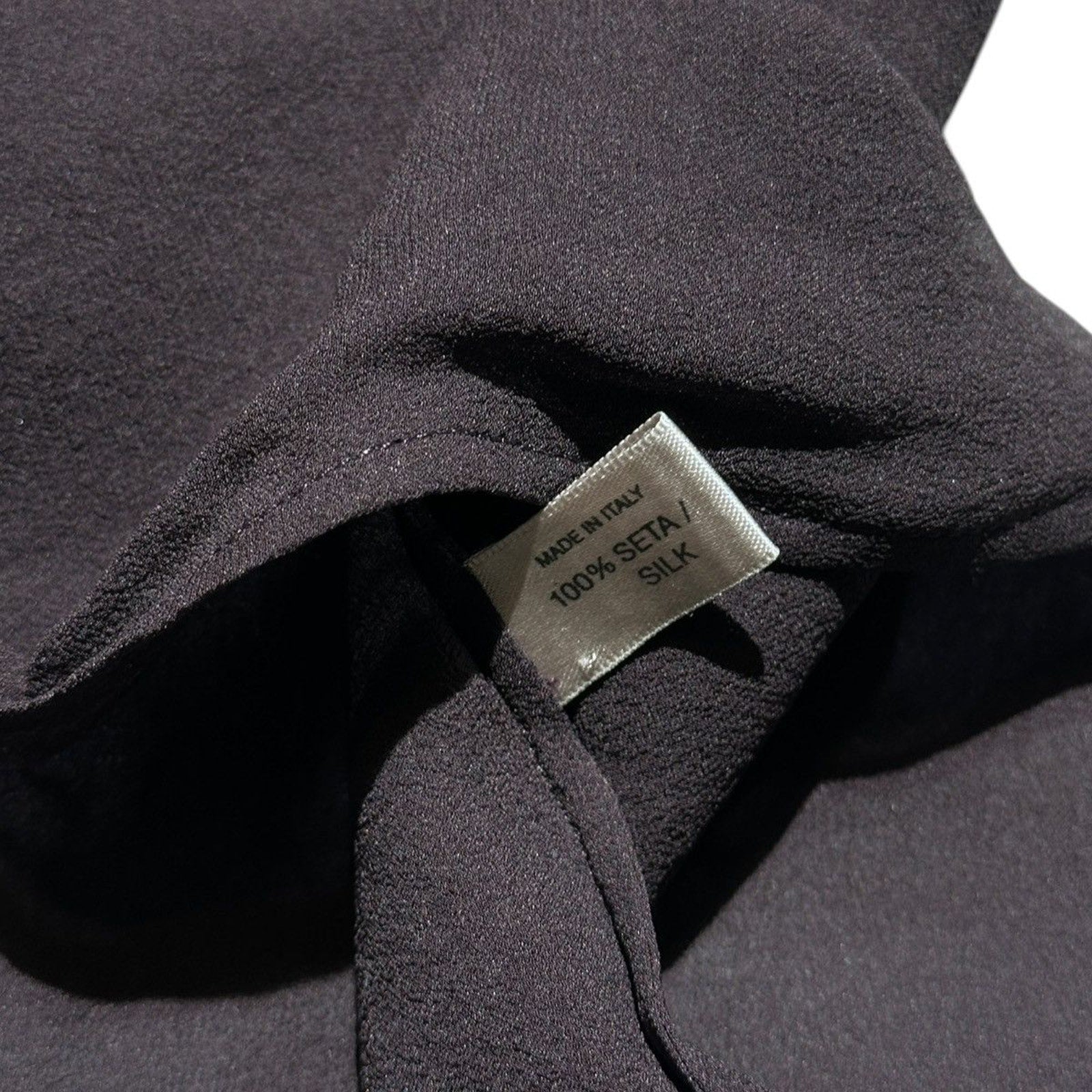 100% silk buttoned shirt