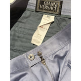 Medusa head zipper trouser