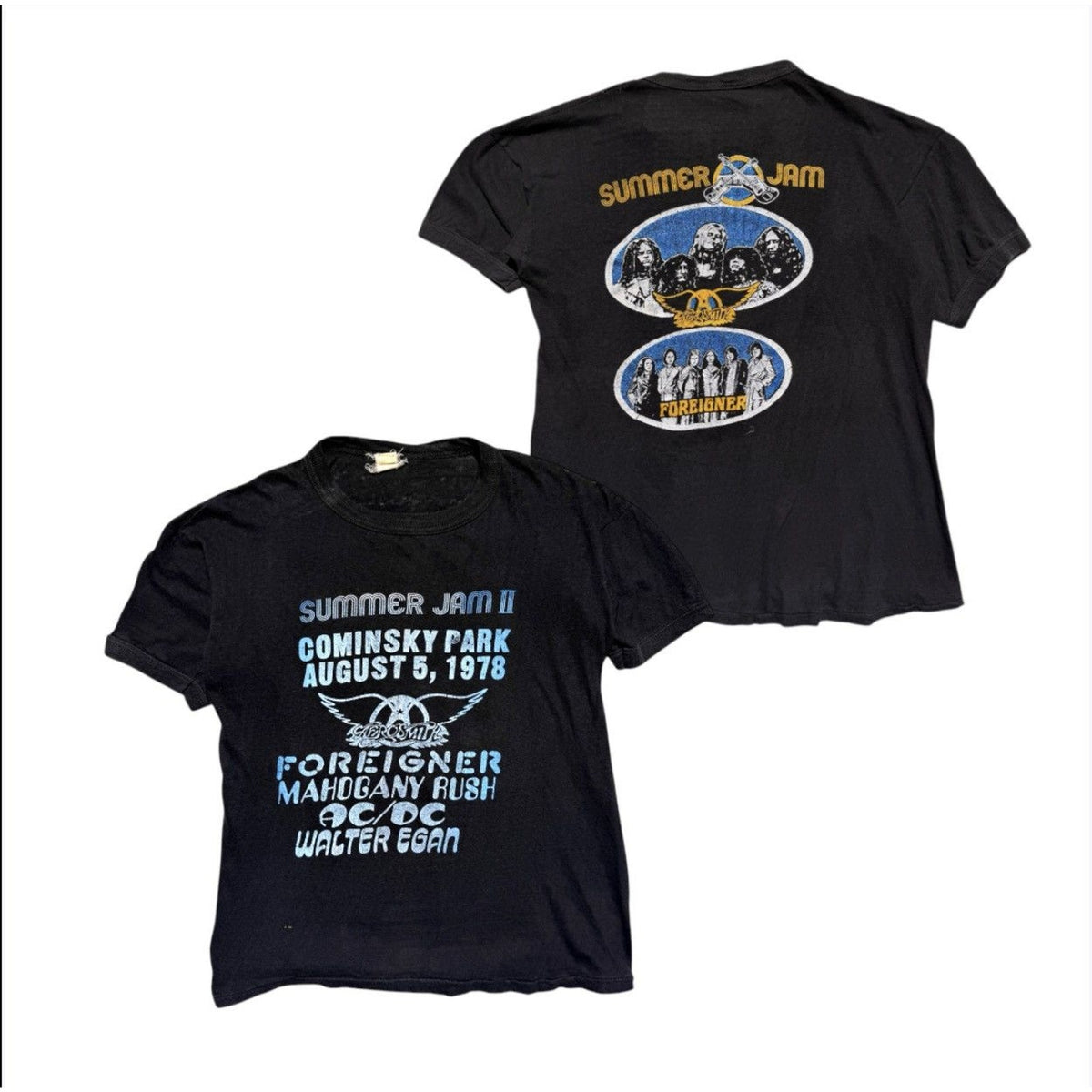 Aerosmith Summer Jam 1978 tee