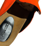 Felt wool slip on mules