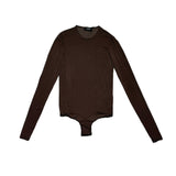 Sheer stretch bodysuit