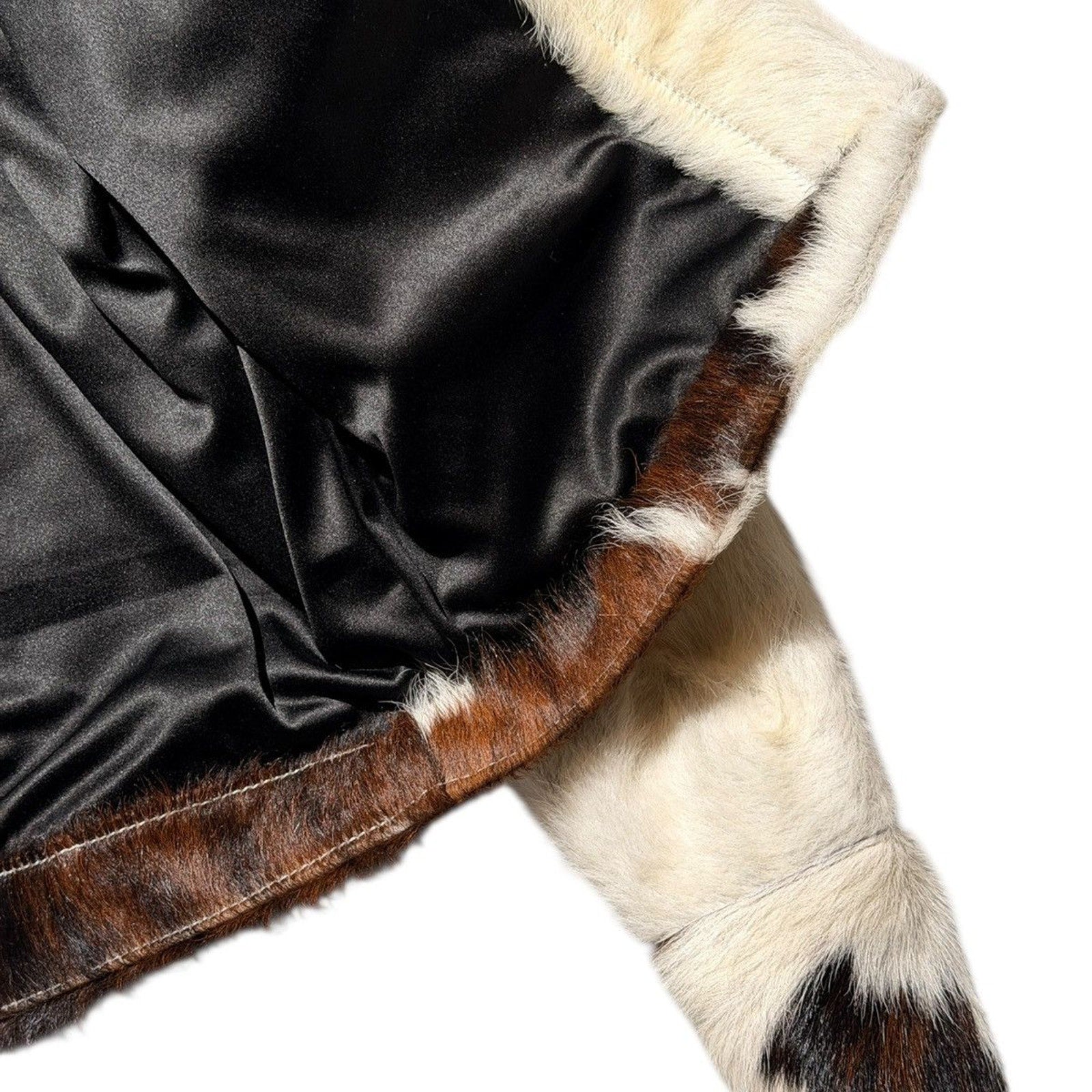 Cowhide fur jacket