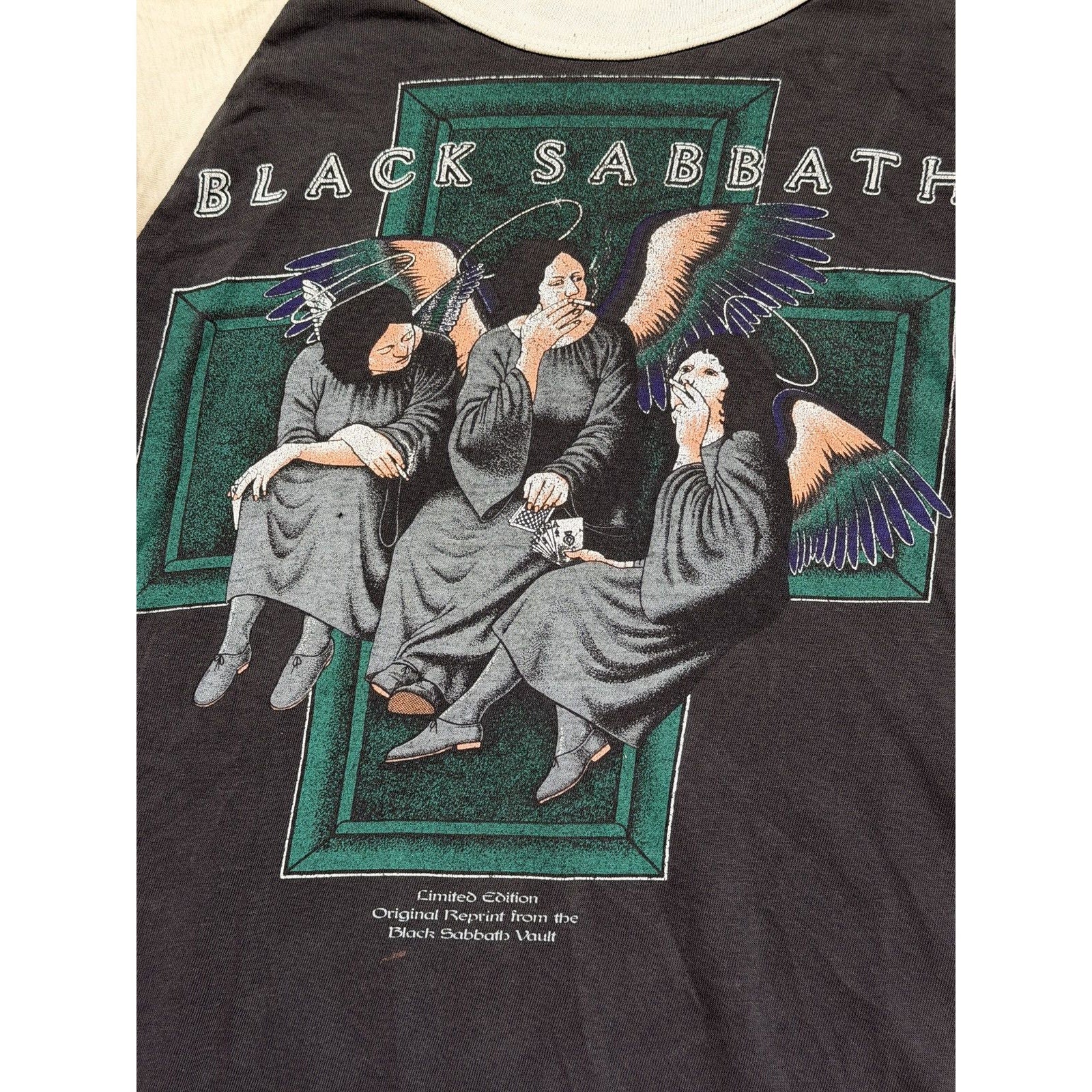 Vintage Black Sabbath Heaven and Hell tee