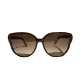 Tortoise contrast trim sunglasses