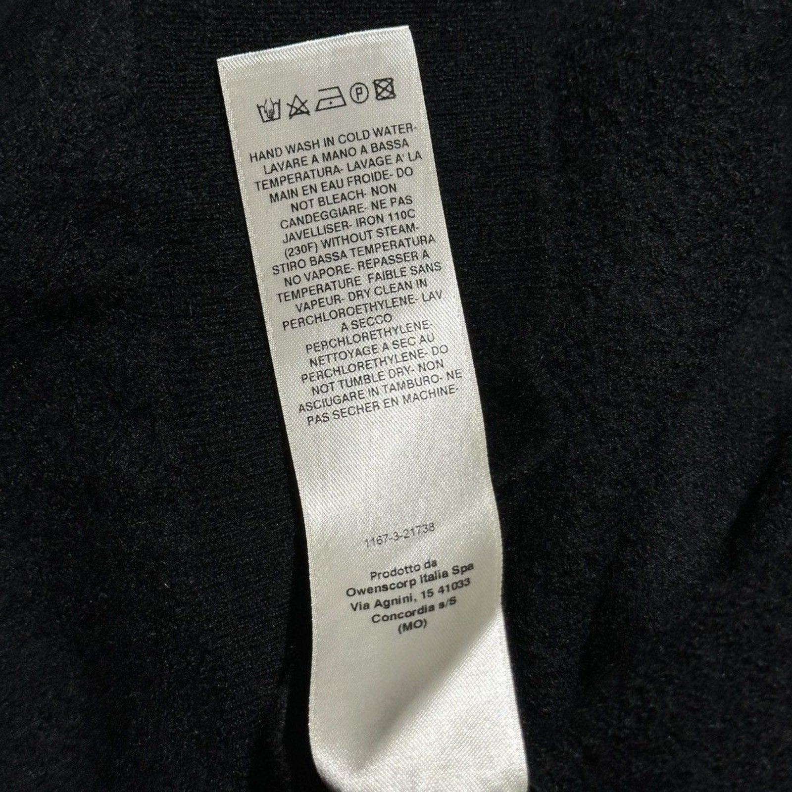 SS23 cashmere zip up hoodie