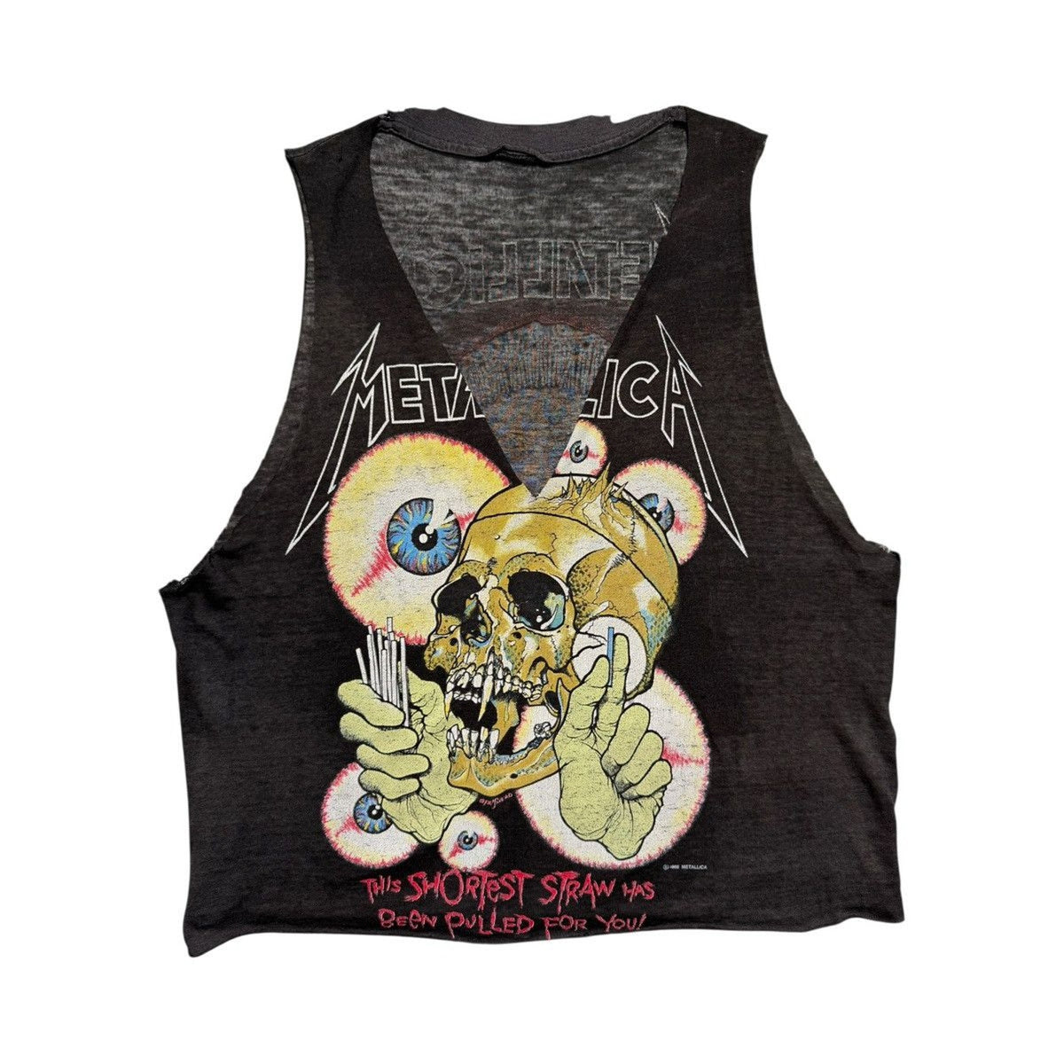 1988 metallic “shortest straw” vintage tee