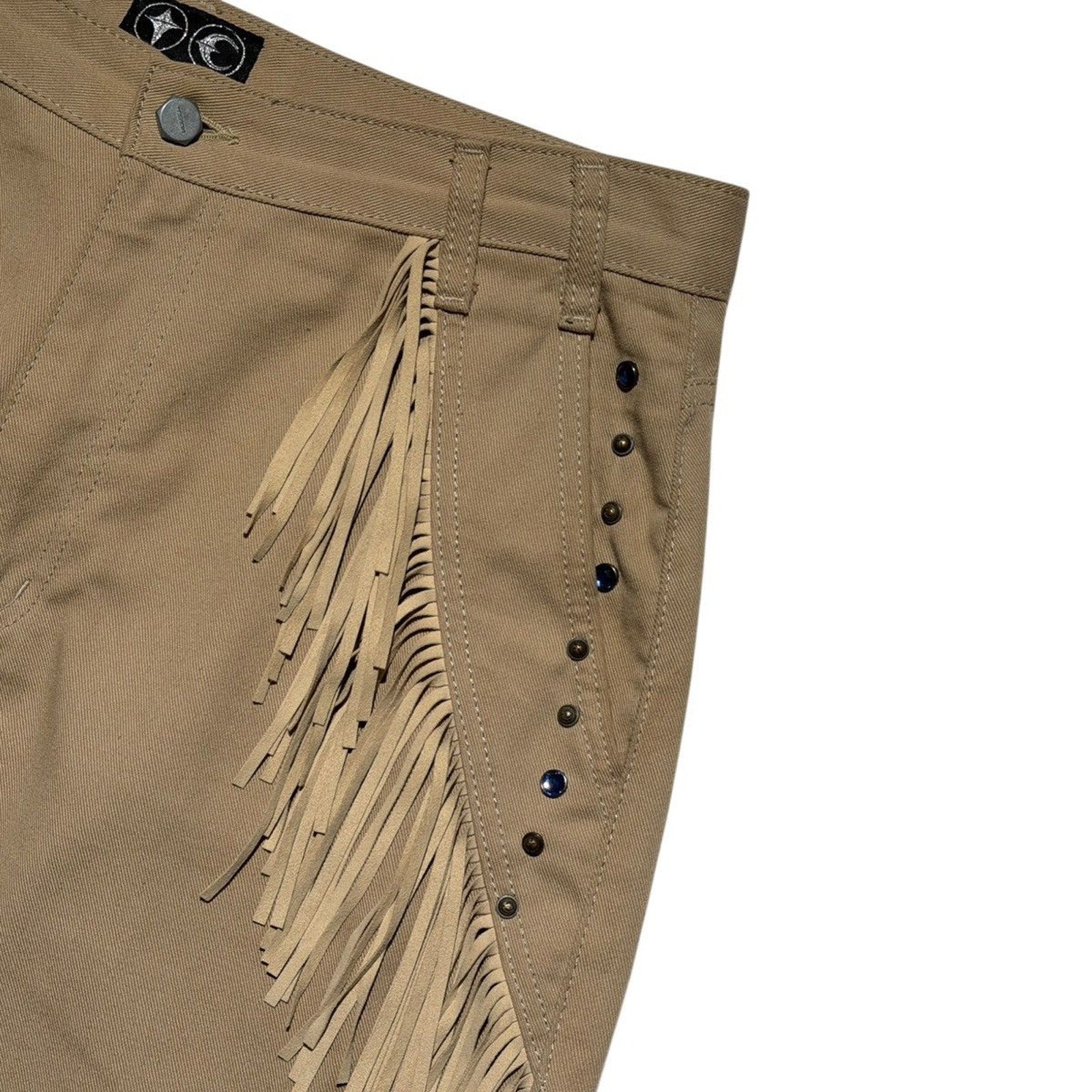 Fringed cowboy jeweled pant