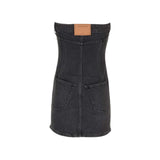 Denim bodycon minidress