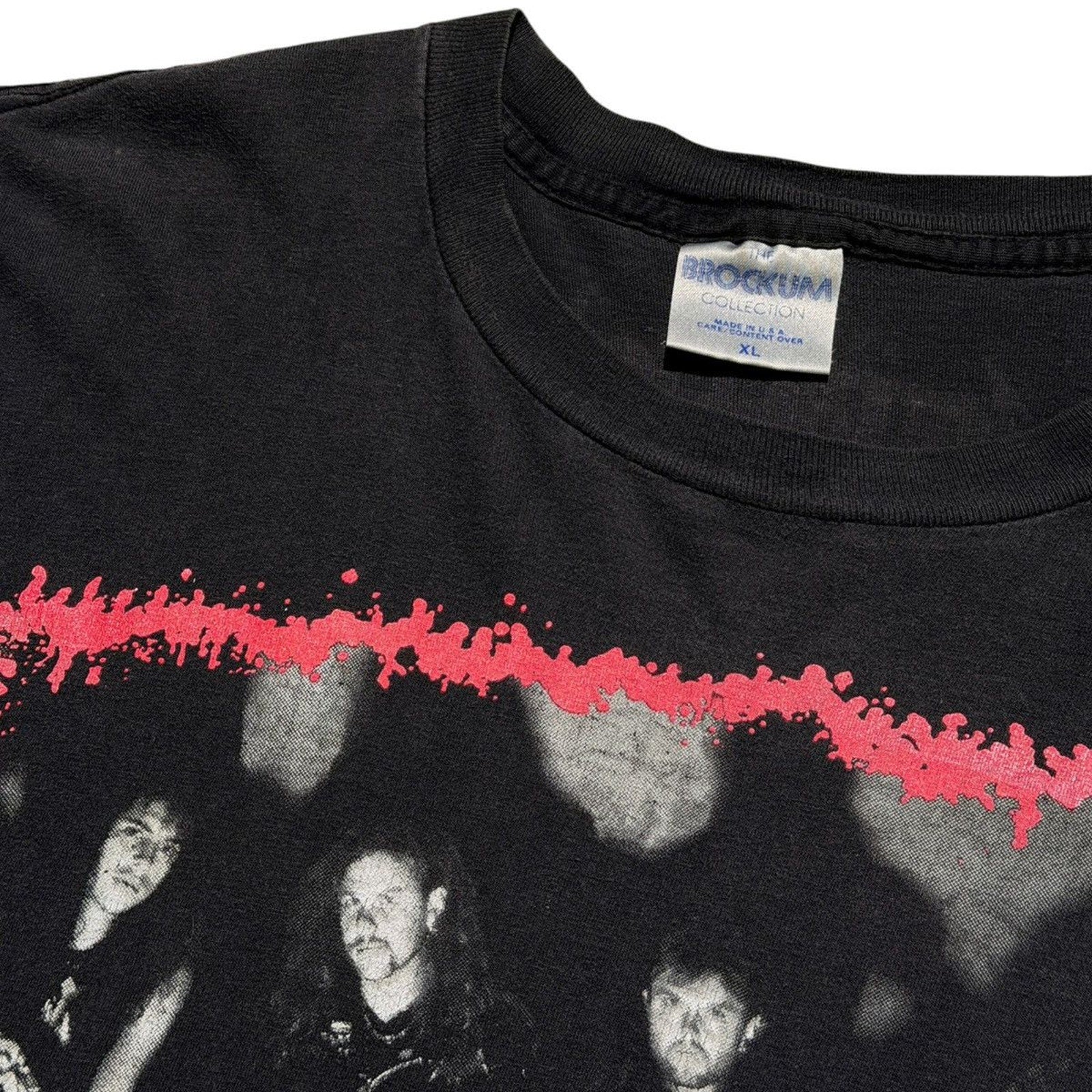 Metallica 1990 europe tour tee