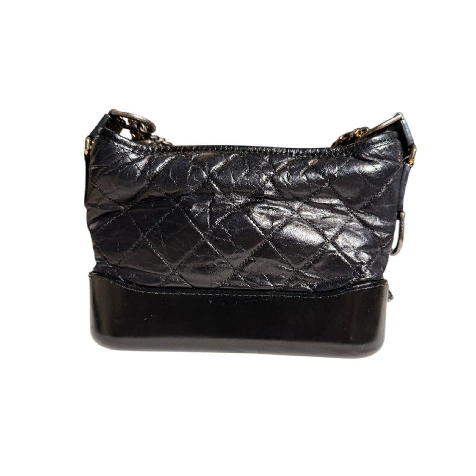 Gabrielle embellished quilted chainlink hobo