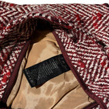 Tweed woven wode leg trouser