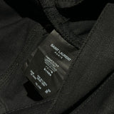 D04 motocycke biker leather zipped denim