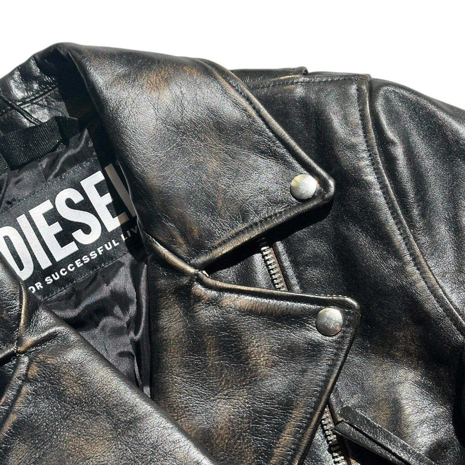 L-edmea cropped leather jacket