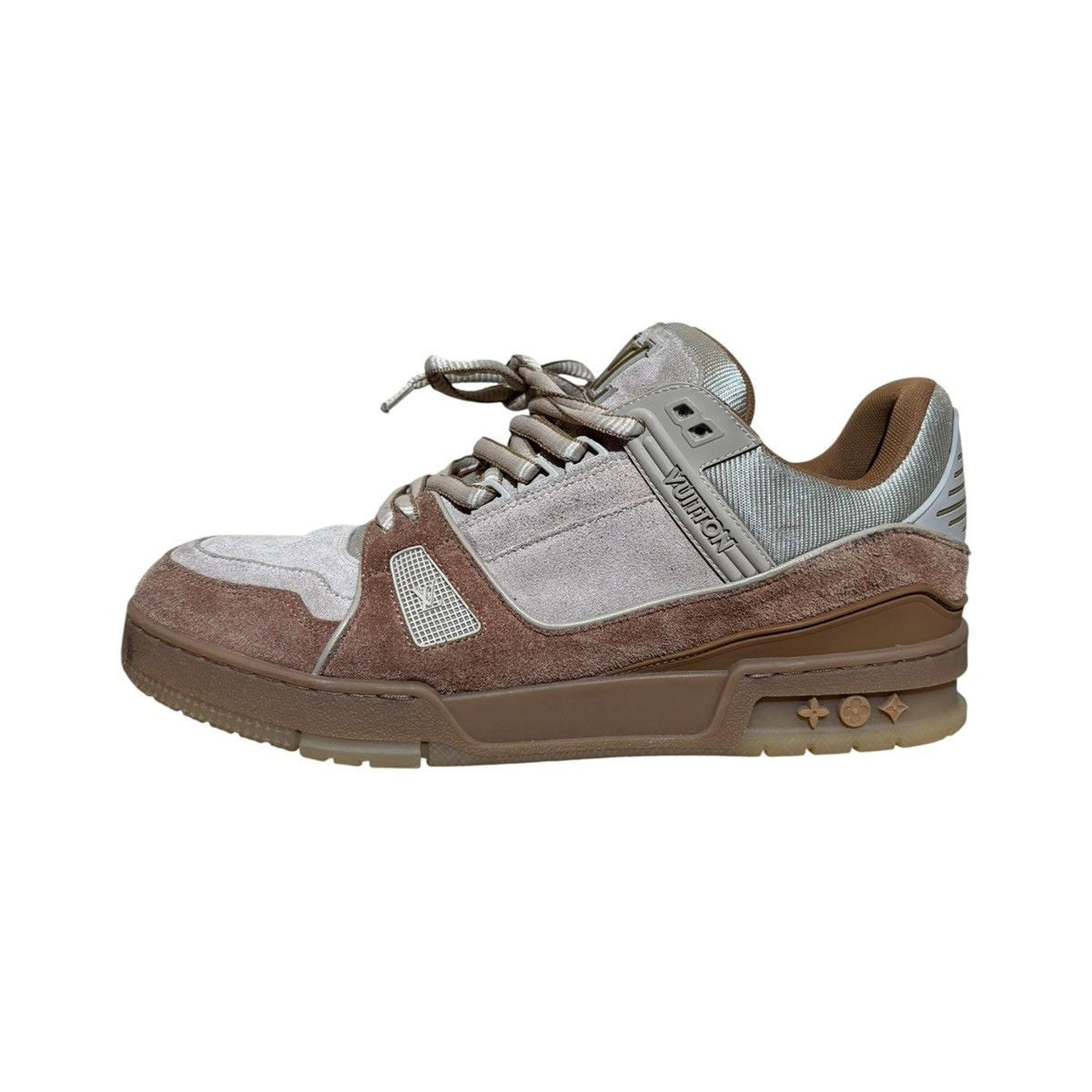 Low Trainer suede leather sneaker