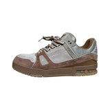 Low Trainer suede leather sneaker