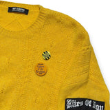 SS21 “Wild” patch pin sweater