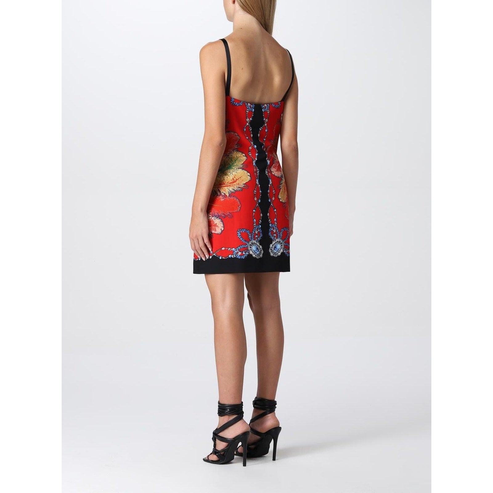 Archive print mini dress