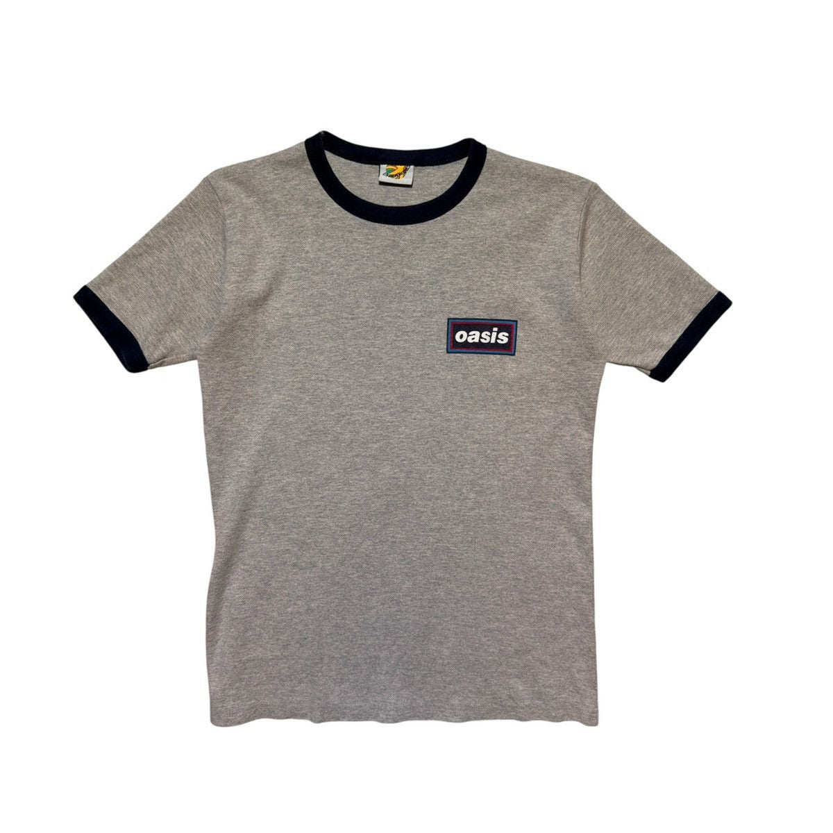 1996 oasis band promo ringer tee