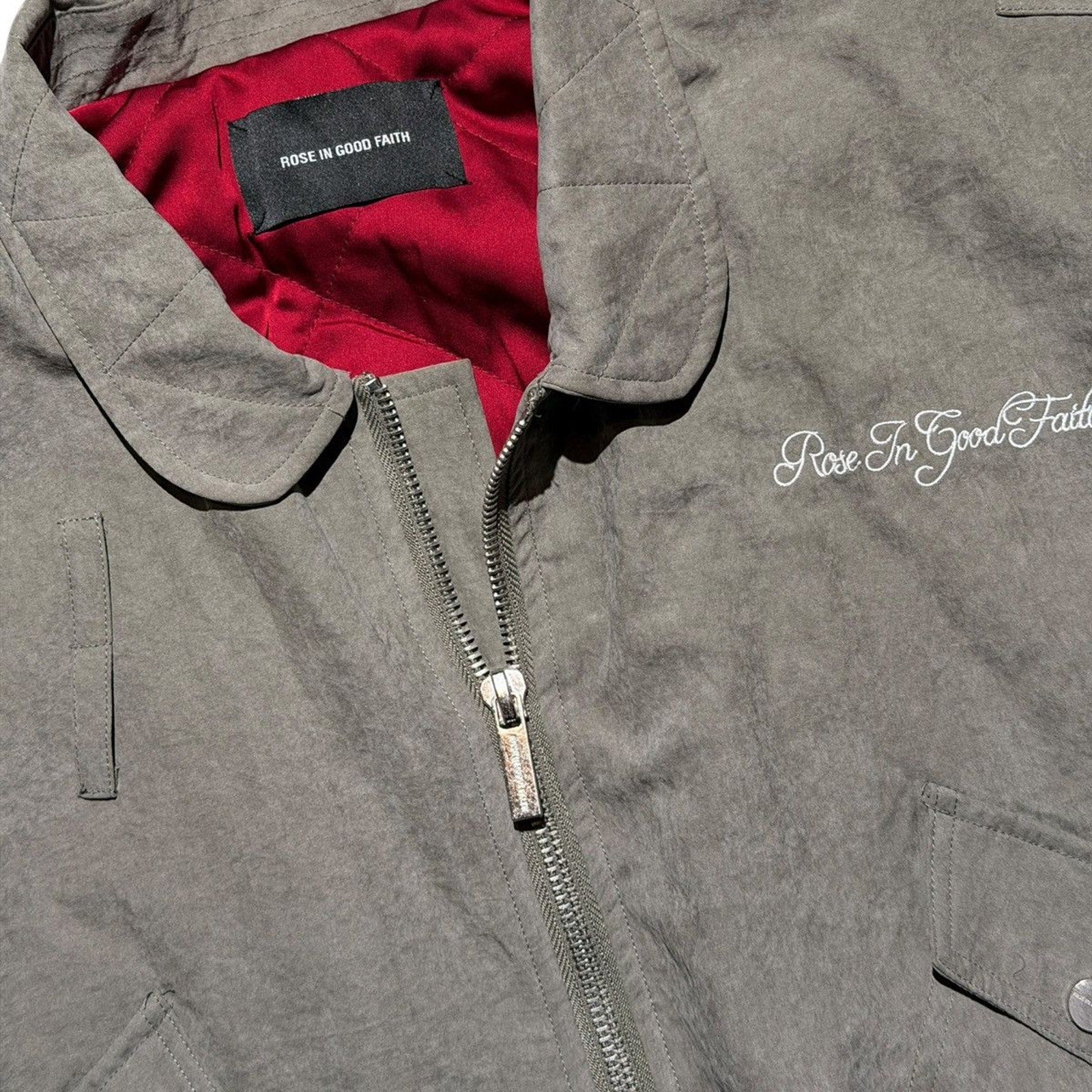 Sueded flight jacket