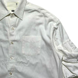 Oversized cargo pocket sleeve shirt