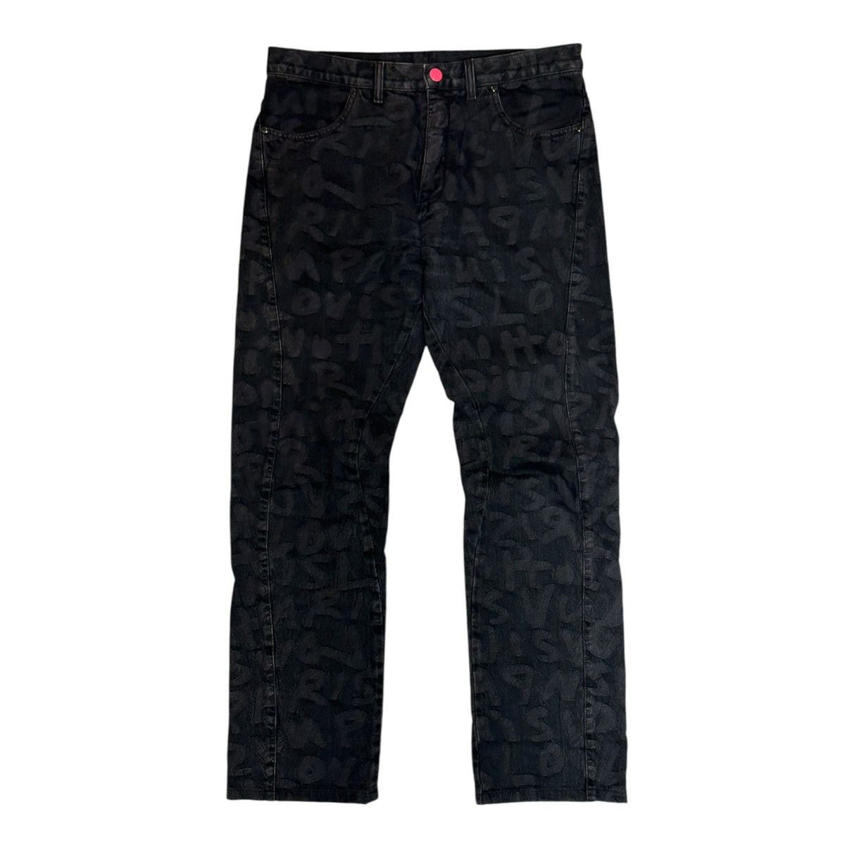 Stephen Sprouse graffiti denim