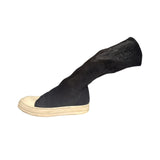 blistered leather slip on sock ramones