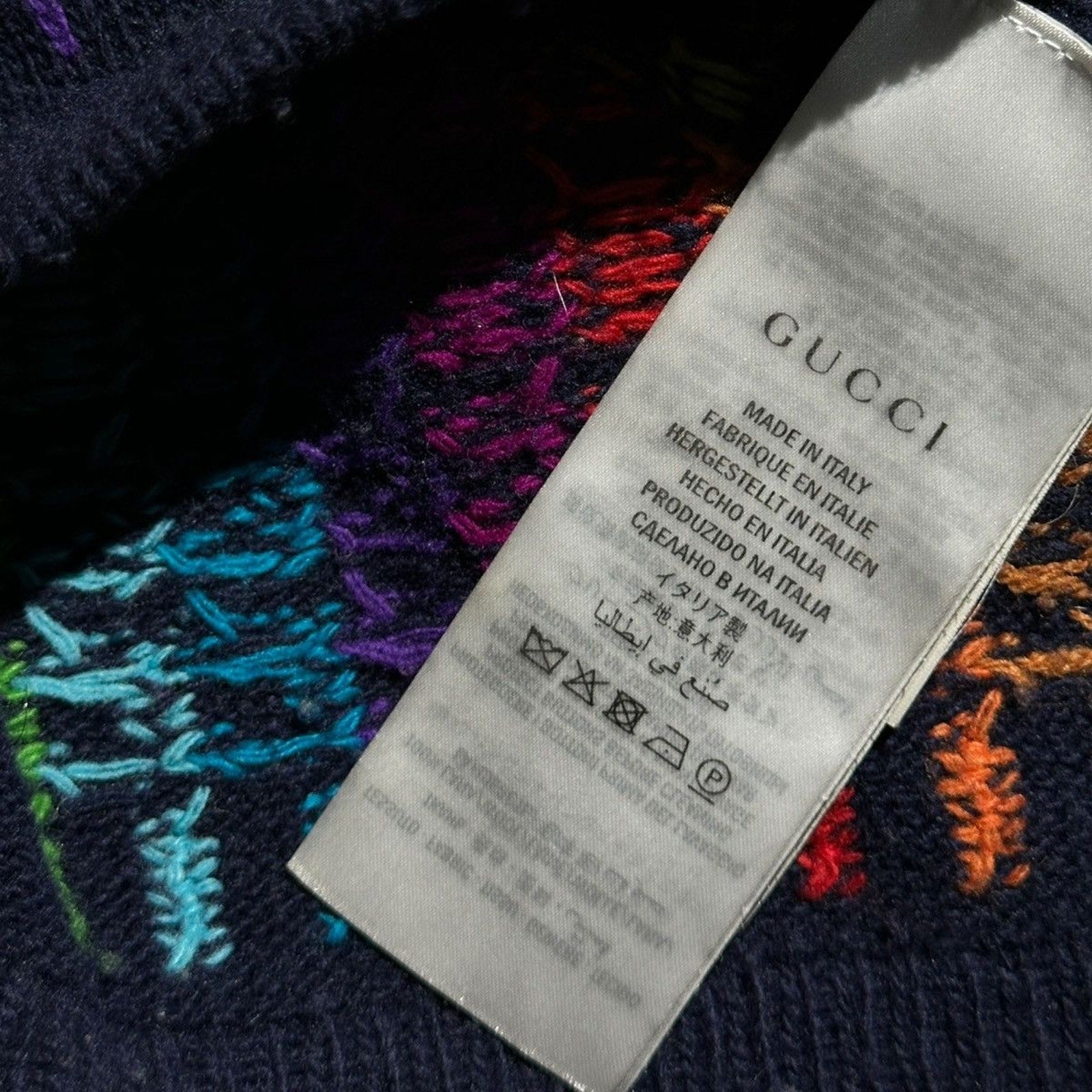 Multicolor Hollywood knitted sweater