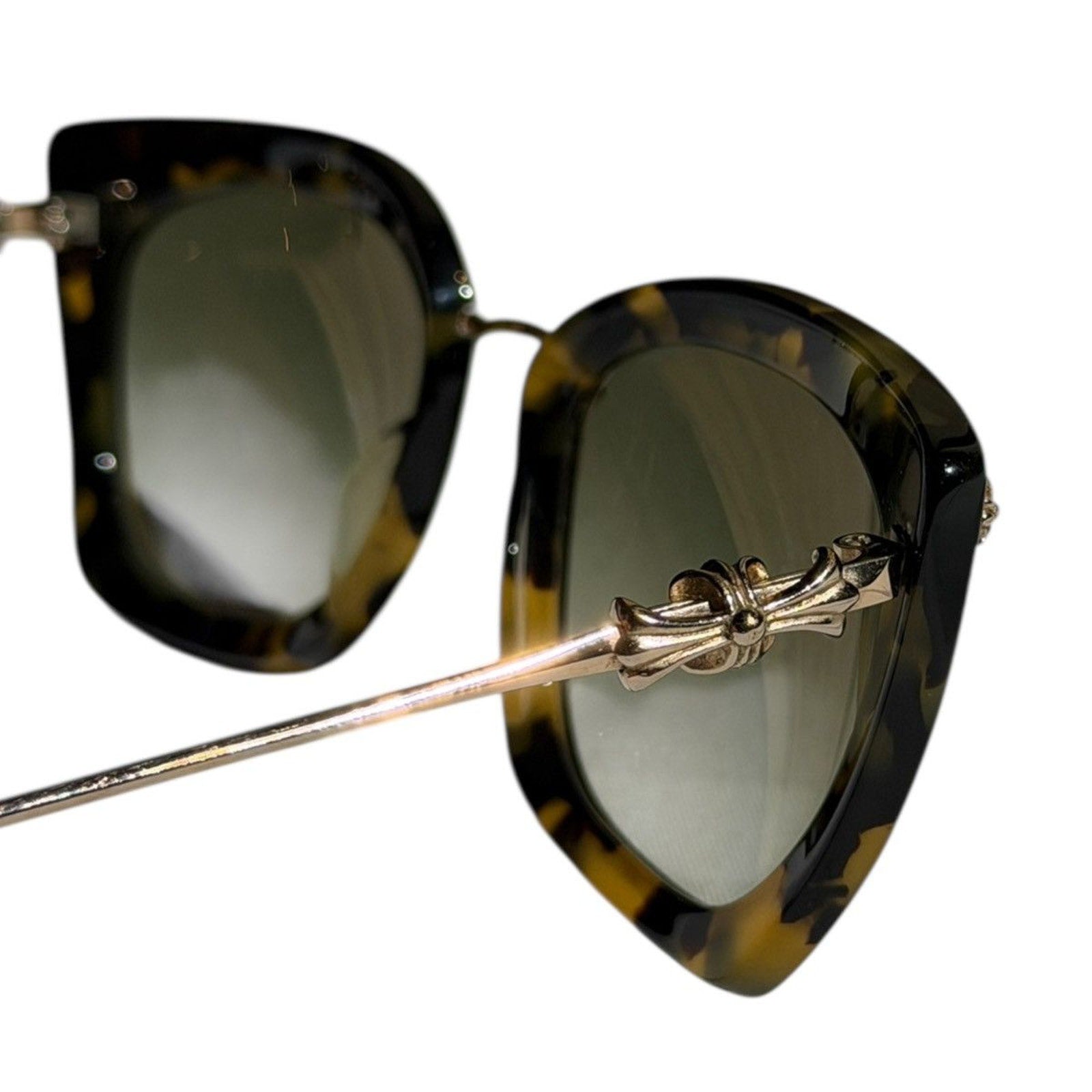 Betty Lou gold vintage sunglasses