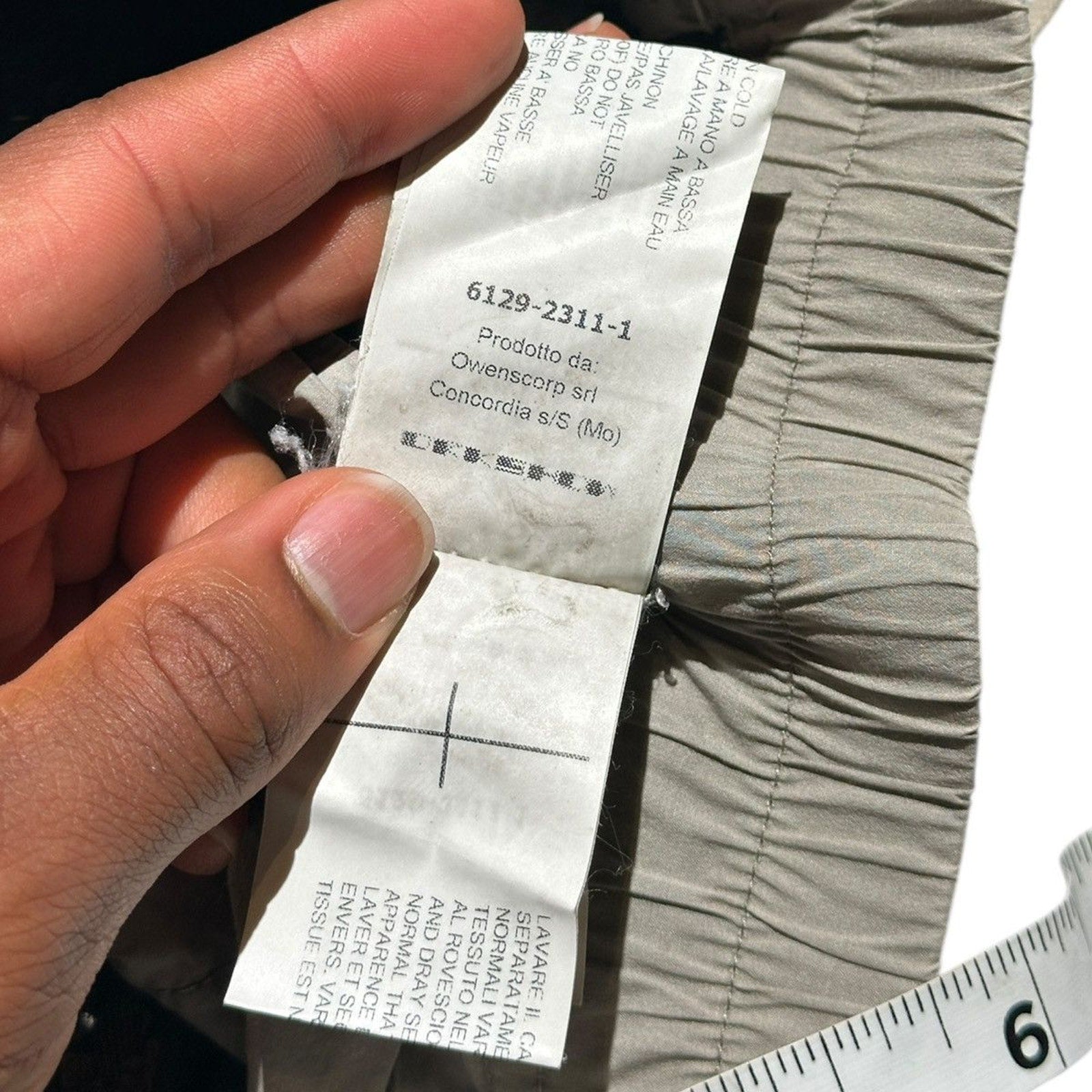 Hustler adjustable waist denim pant