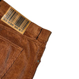 Zippered Flared corduroy pant