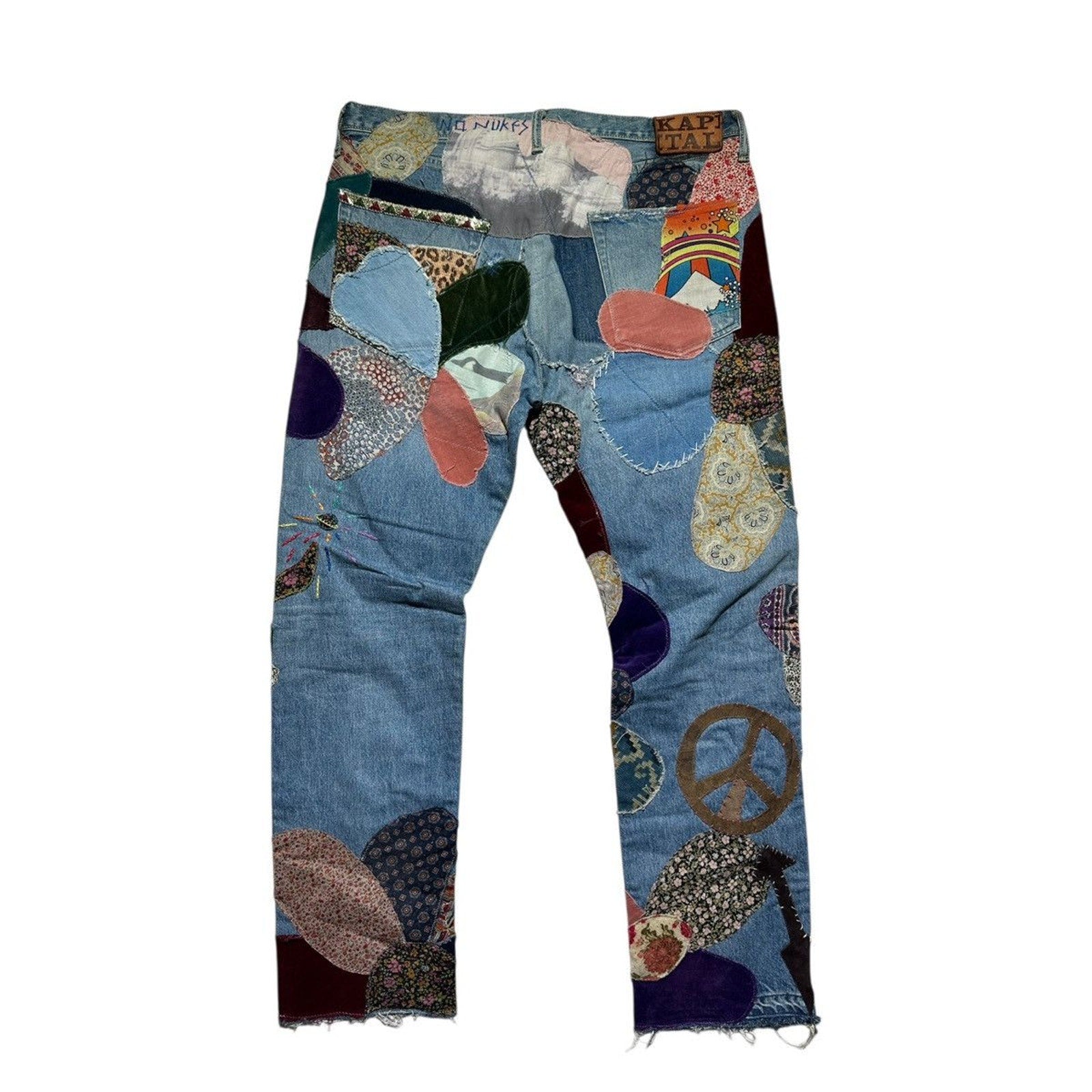 $2,300 Patchwork boro denim no nukes