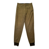 Wool military cuff pant pant