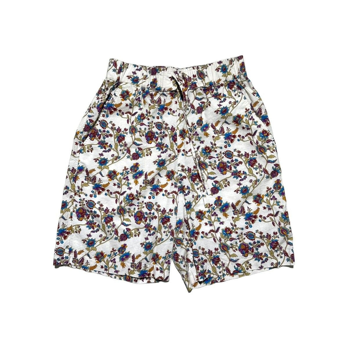 Adjustable Waist floral shorts