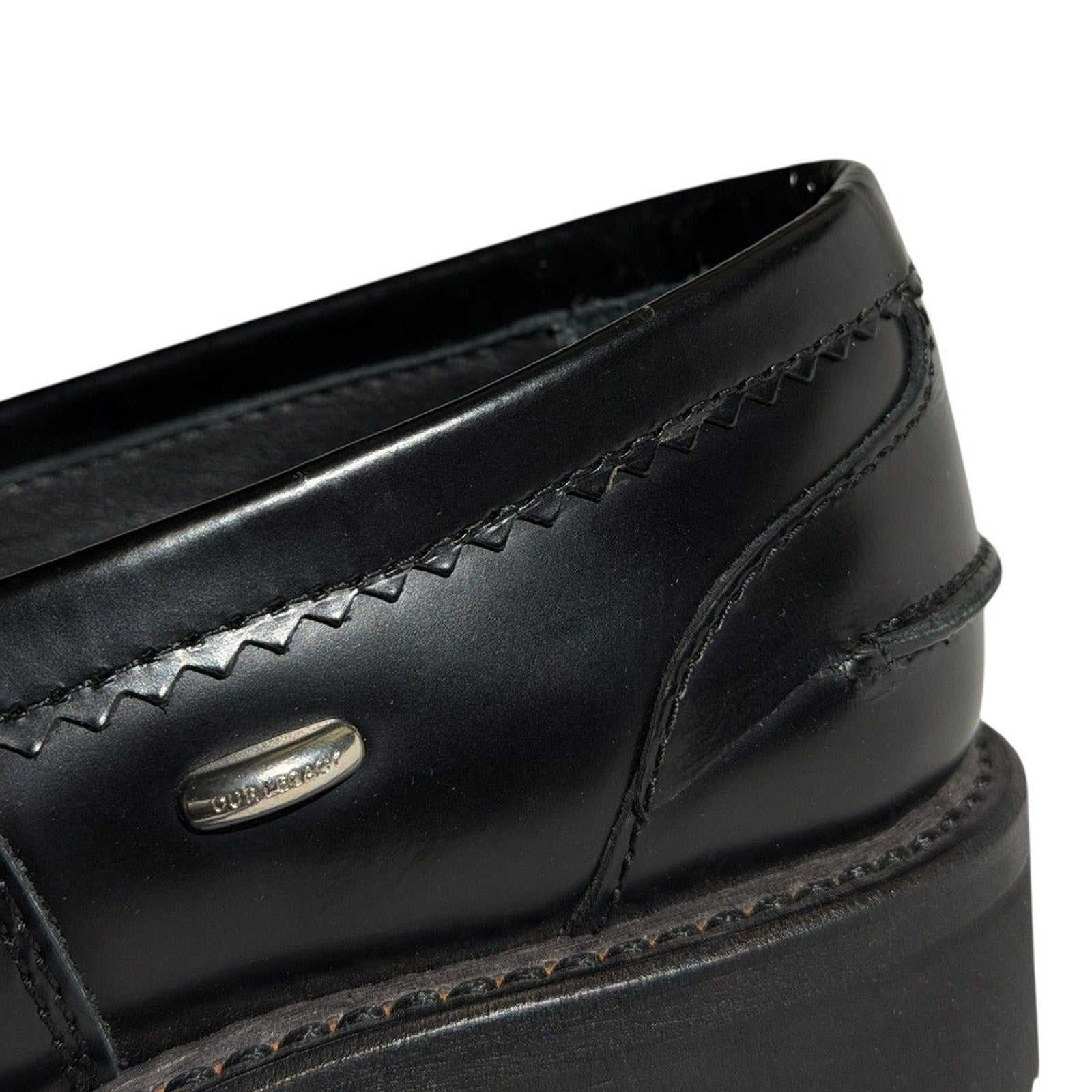 Commando penny loafer