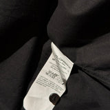 Gold label essential black button down
