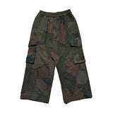 Patchwork Boro shashiko 3/4 shorts