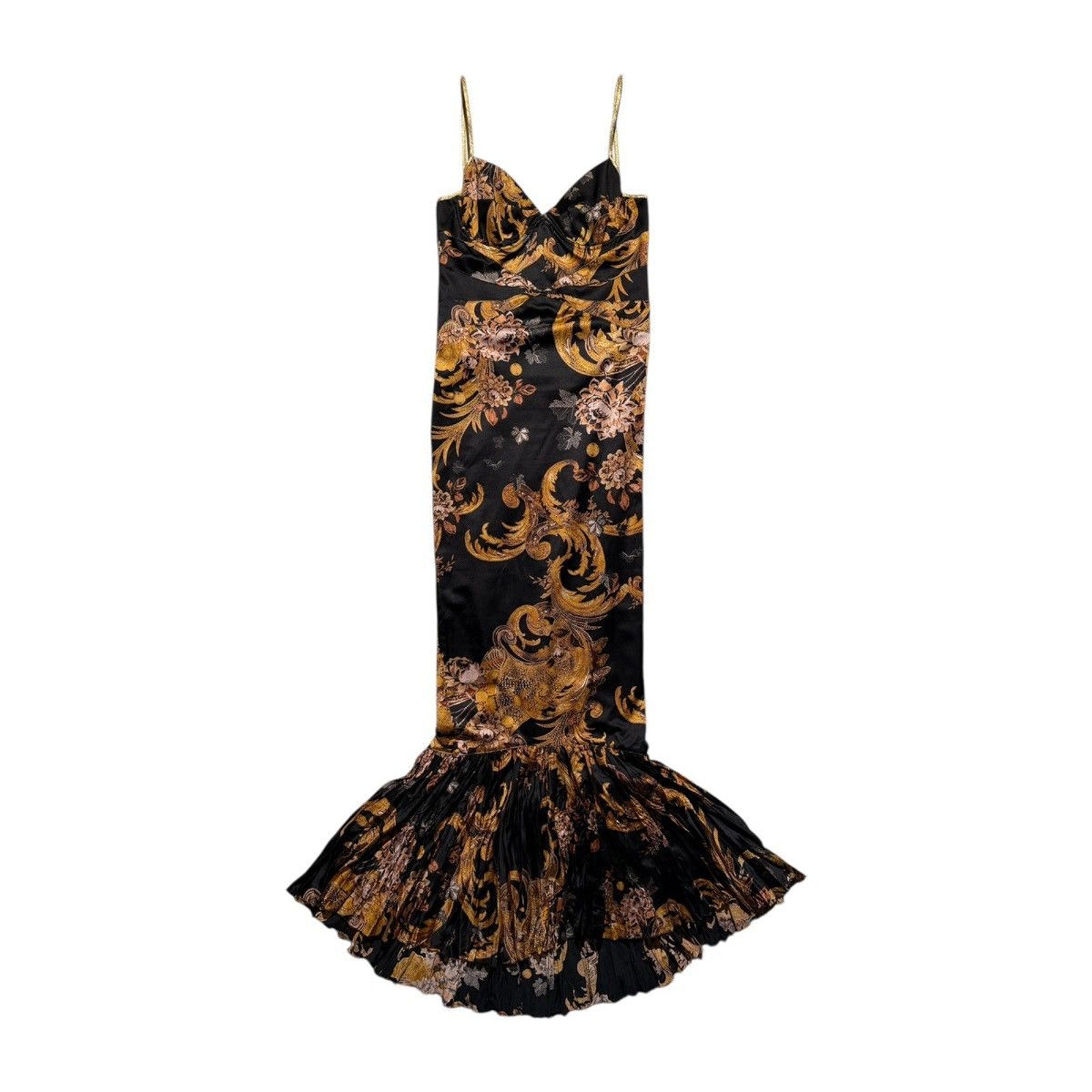 1990s/2000s Baroque maxi dress