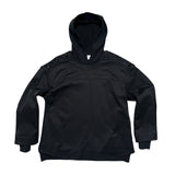 detachable paneled hoodie