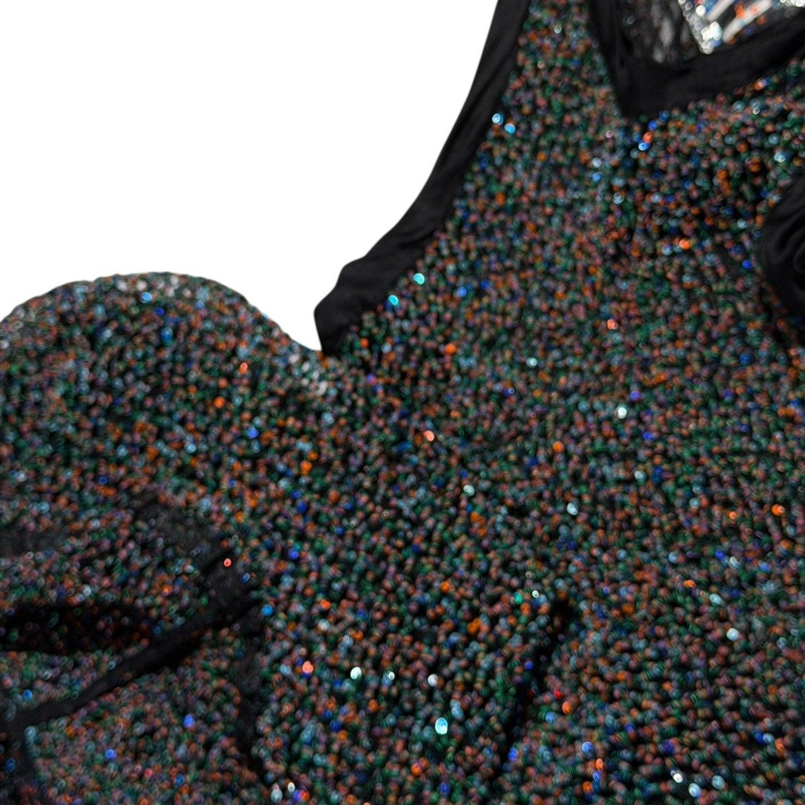 Long marina sequin dress