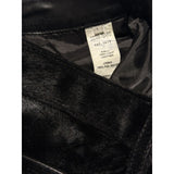 Ponyhair calf leather pants